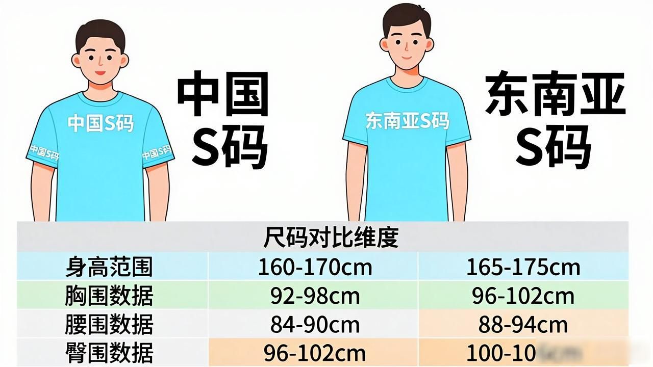 欧洲码S和亚洲码S一样吗？买前必看尺码避坑指南